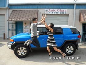 people jumping for joy